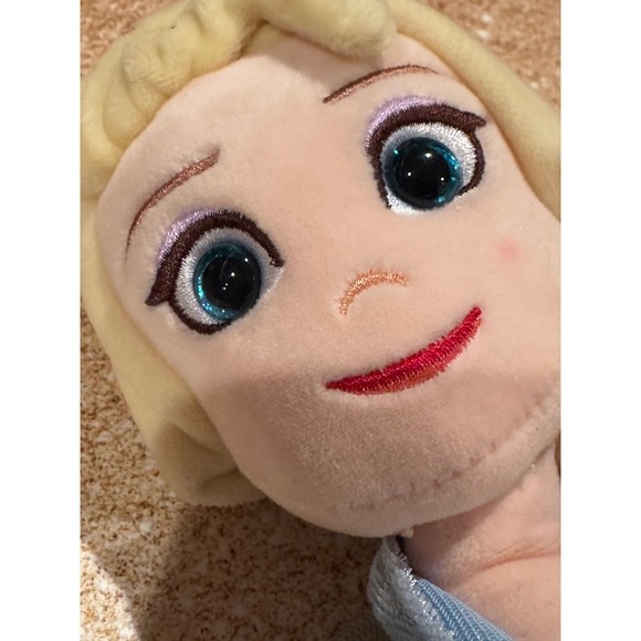 Ty Sparkle Elsa Plush Doll Disney Frozen 14 Inch - Picture 6 of 10